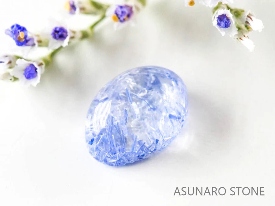 デュモルチェライトインクォーツ – ASUNARO STONE