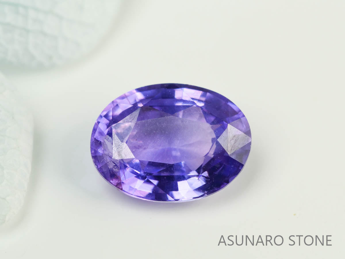 パープルサファイア オーバルカット スリランカ産 1.35ct【230703-1736】 – ASUNARO STONE