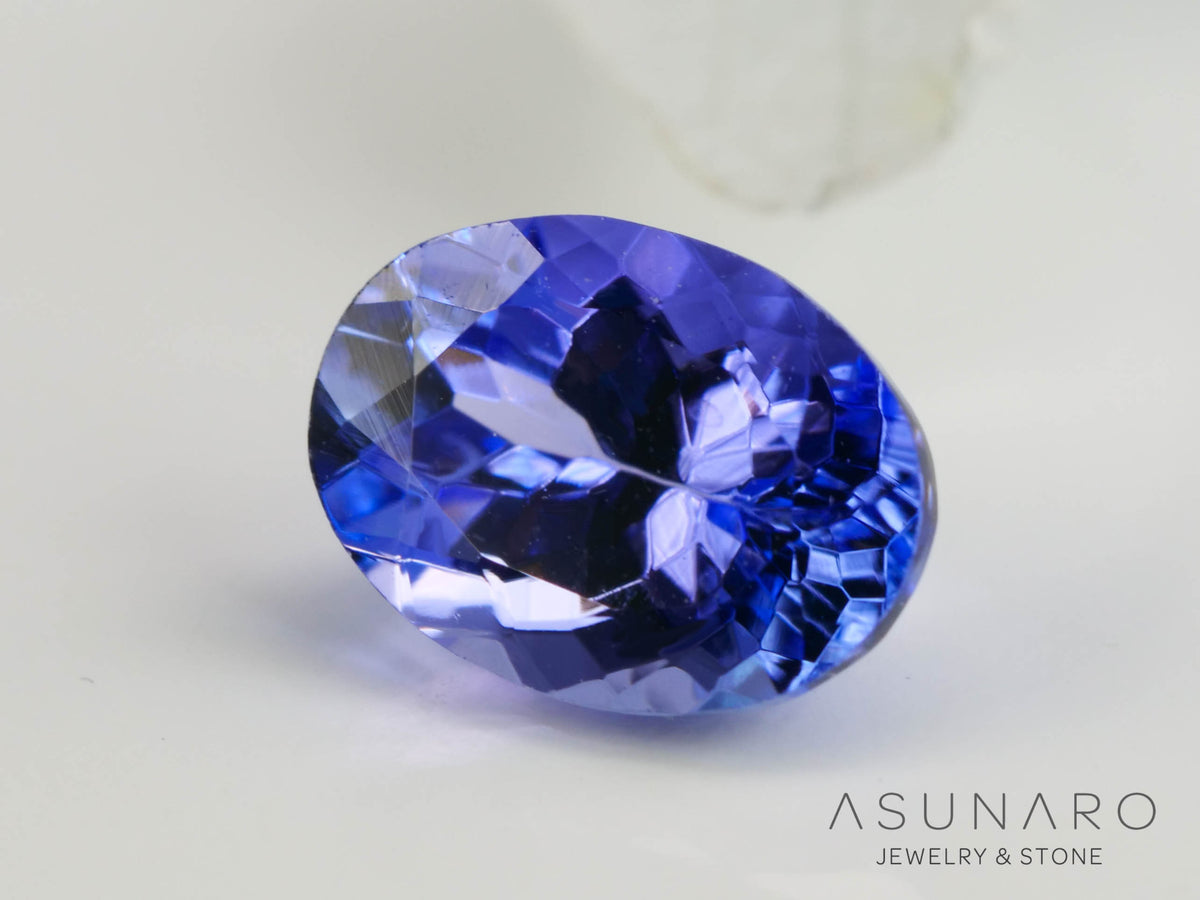 タンザナイト オーバルカット タンザニア産 0.88ct【240808-1796 