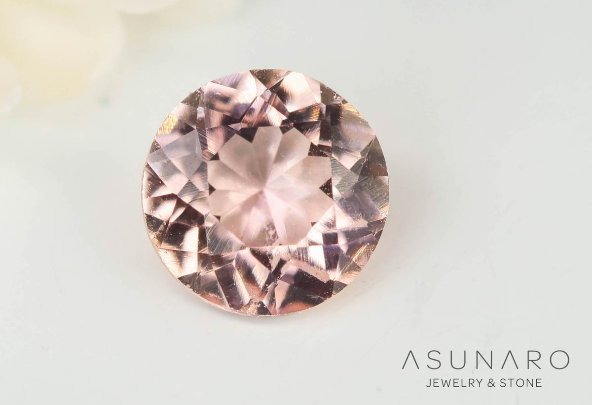 インペリアルトパーズ ラウンドカット 0.17ct ブラジル産 【2406016-2152】 – ASUNARO STONE