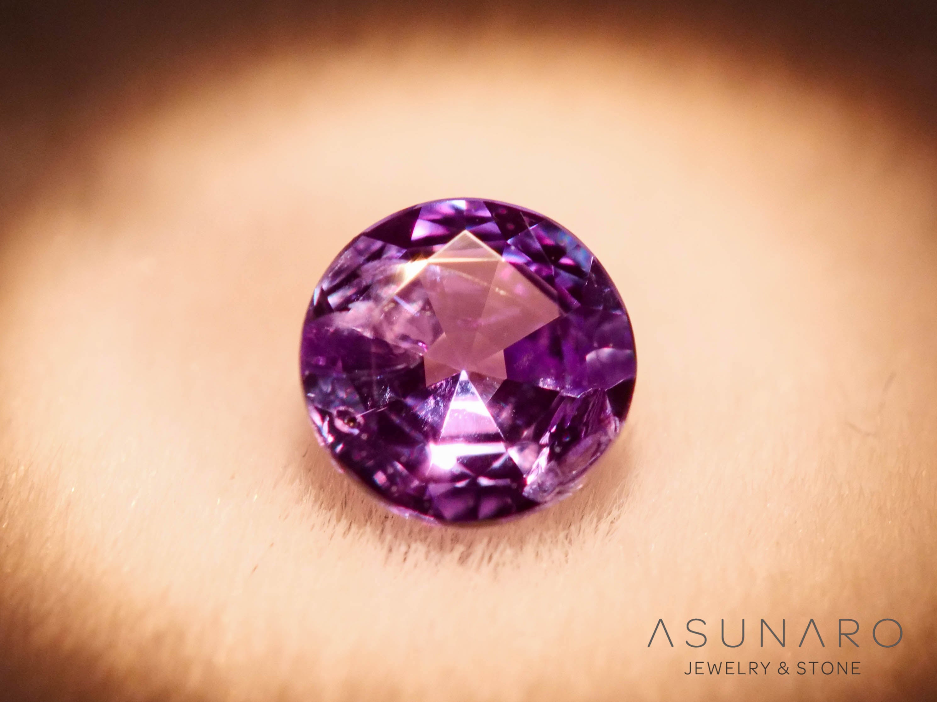 アレキサンドライト ラウンドカット ブラジル産 0.16ct ソ付【251114