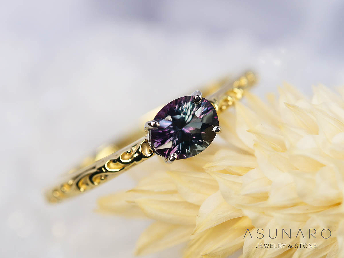 「バイカラーサファイア」お仕立て例のご紹介