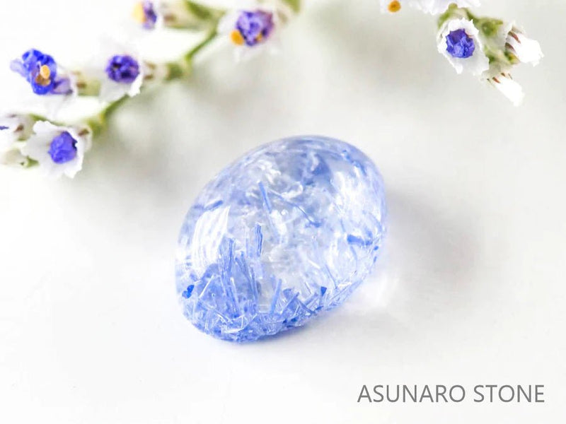 デュモルチェライトインクォーツ - ASUNARO STONE