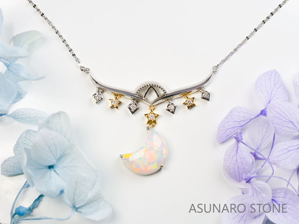 【お仕立て用】フルオーダー　ネックレス・ピアス制作例-2【オーダージュエリー用】