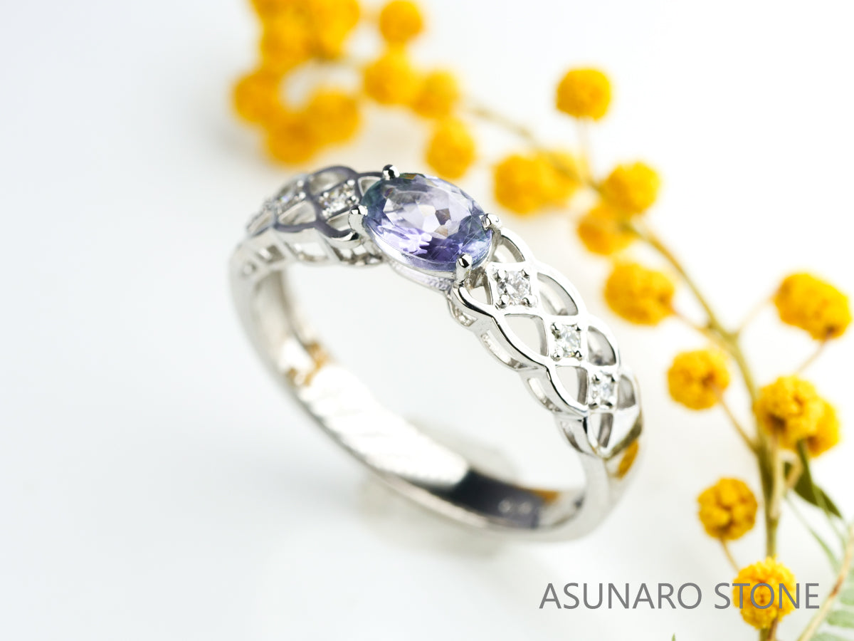 【お仕立て用】空枠番号：4162C　リング枠【オーダージュエリー用】