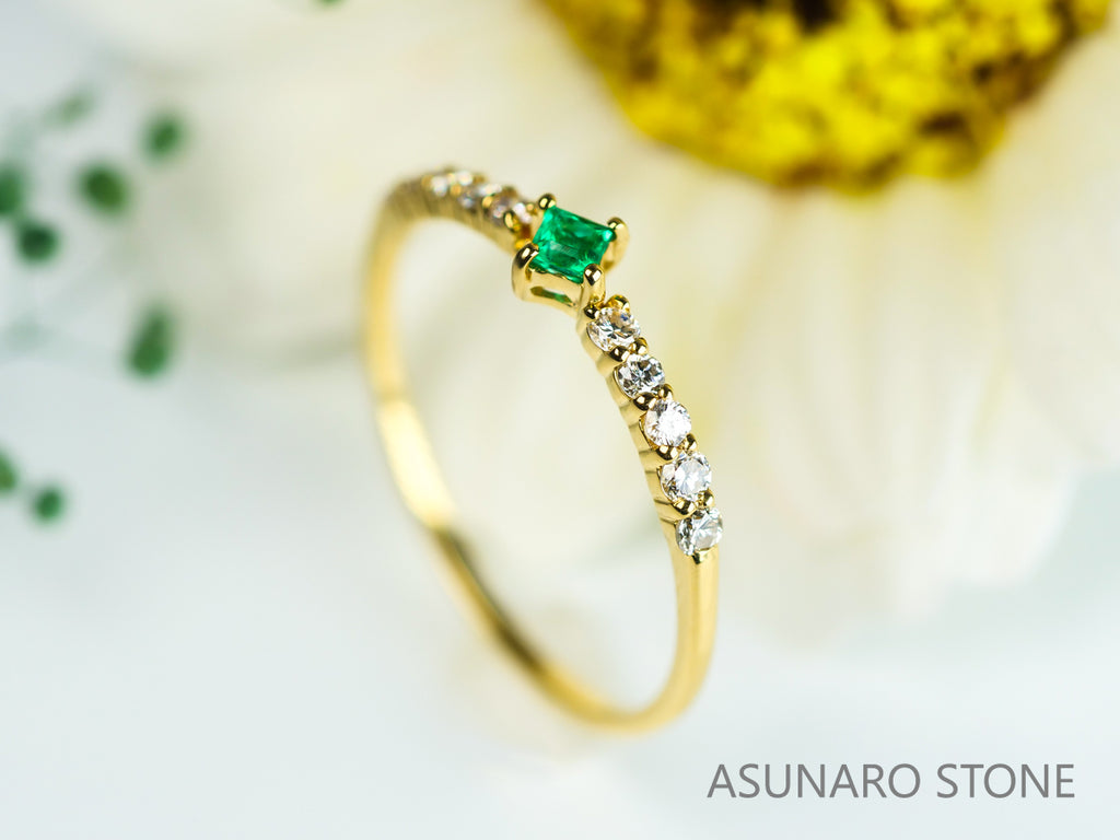 【お仕立て用】空枠番号：4632C　リング枠【オーダージュエリー用】