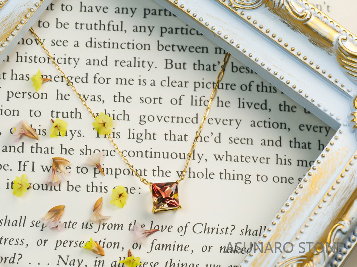 【お仕立て用】空枠番号：両吊りネックレス　ペンダントトップ枠【オーダージュエリー用】