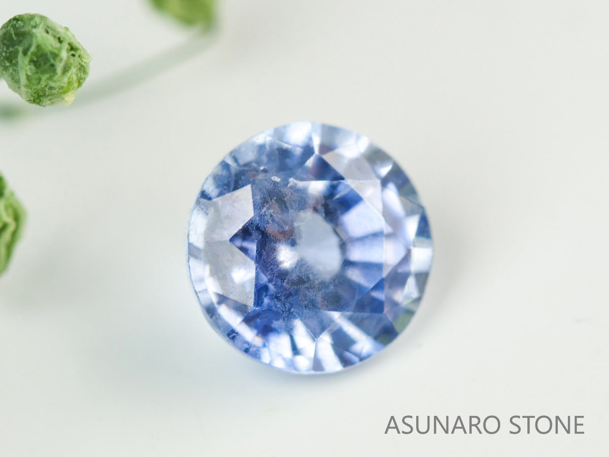 サファイア 　ラウンドカット　 スリランカ産　0.41ct【231218-1599】