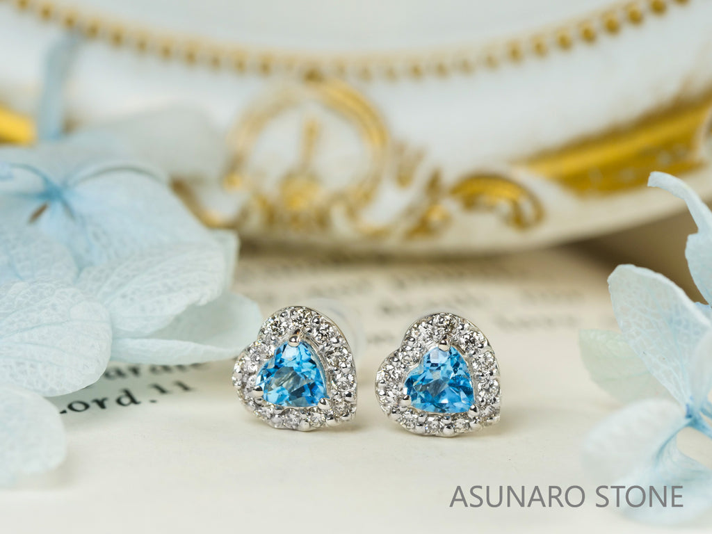 【お仕立て用】空枠番号：取巻きタイプピアス　ピアス枠【オーダージュエリー用】