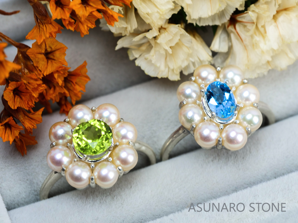 【お仕立て用】空枠番号：5498C　4×6mm用　リング枠　取り巻き【オーダージュエリー用】