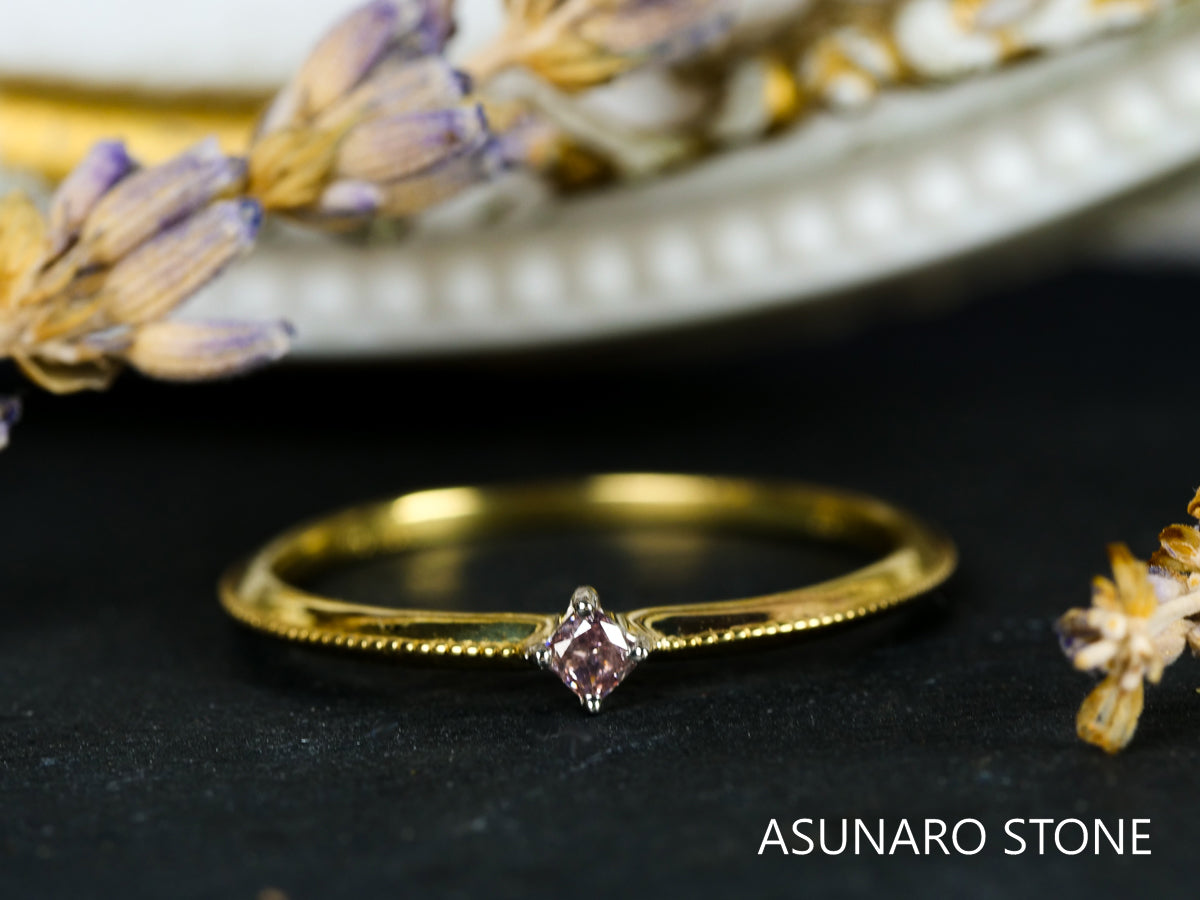 【お仕立て用】空枠番号：3357C  リング枠　ダイヤなし【オーダージュエリー用】