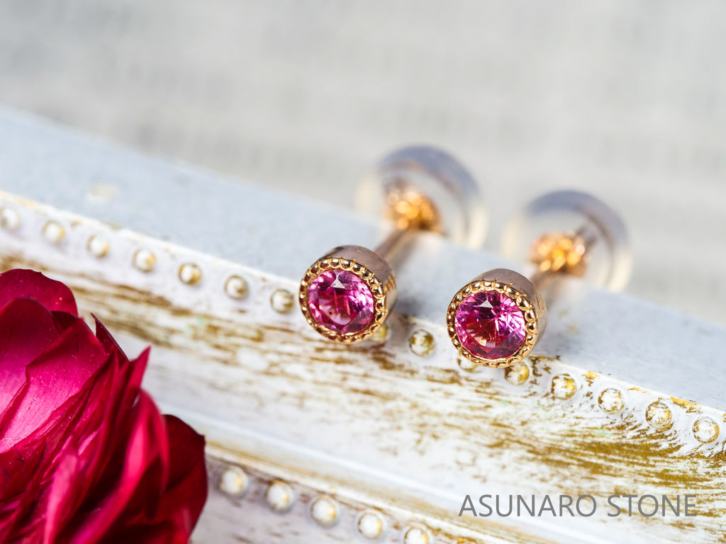 【お仕立て用】空枠番号：スタッドピアス　ピアス枠【オーダージュエリー用】