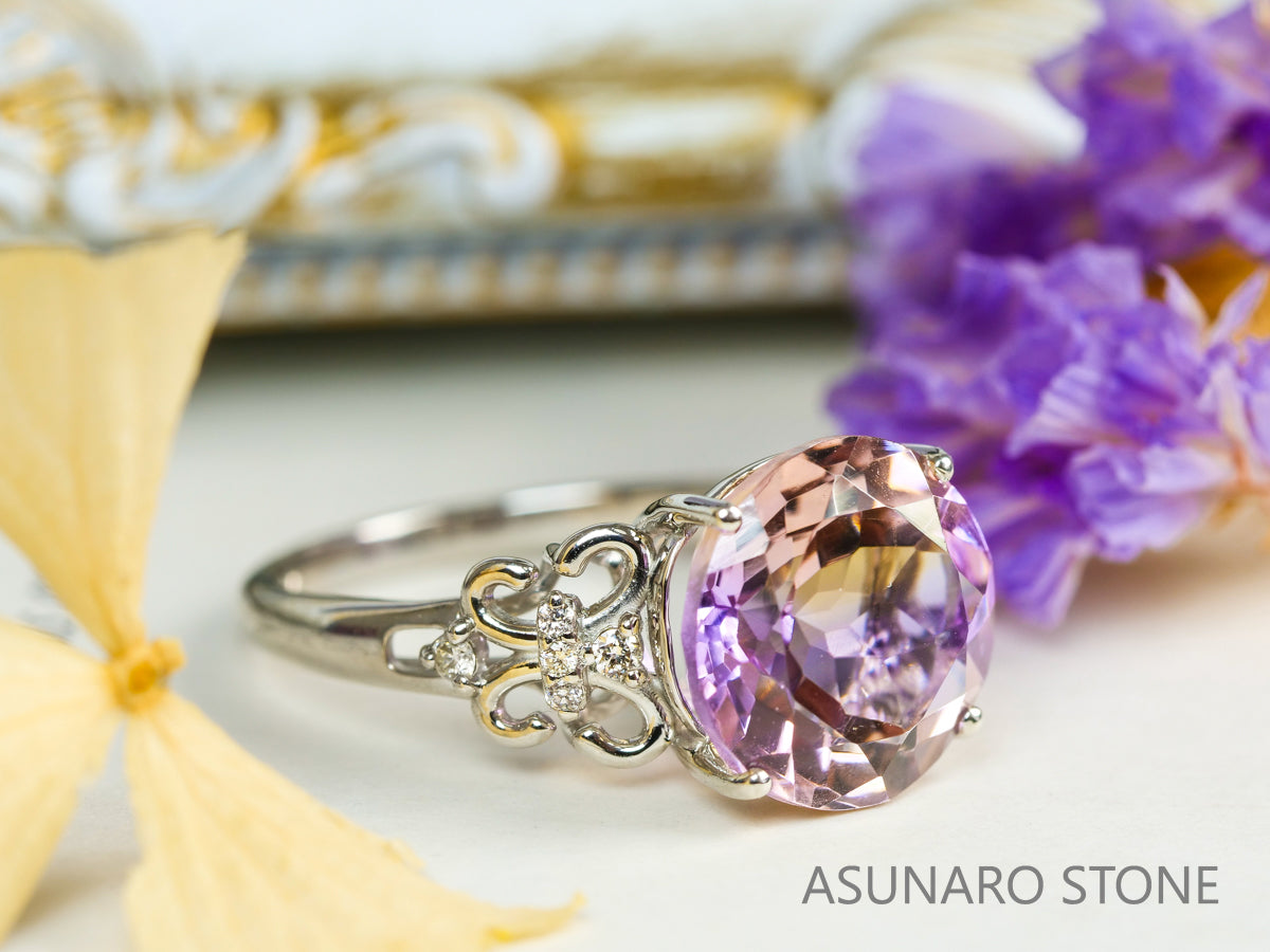 【お仕立て用】空枠番号：3687C　リング枠【オーダージュエリー用】