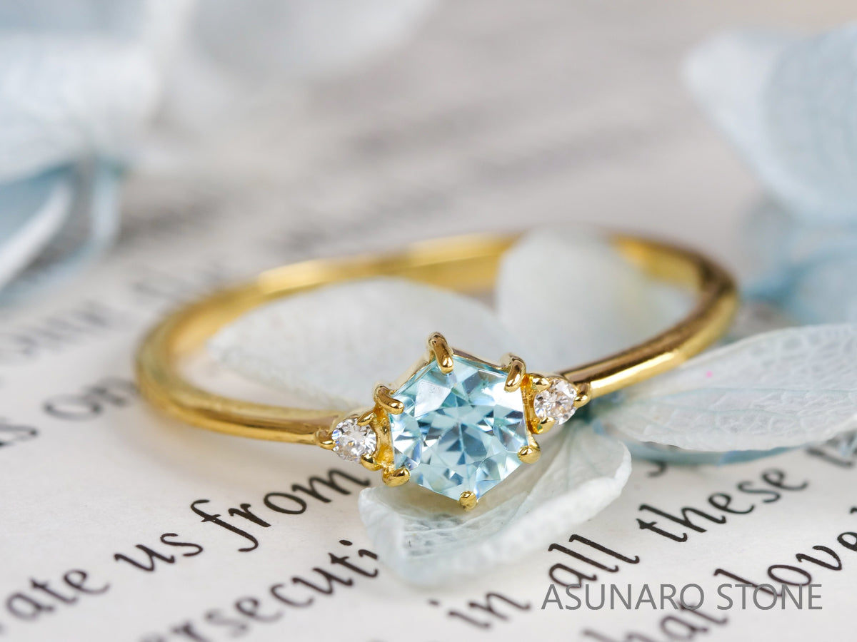 【お仕立て用】空枠番号：2864C  リング枠【オーダージュエリー用】