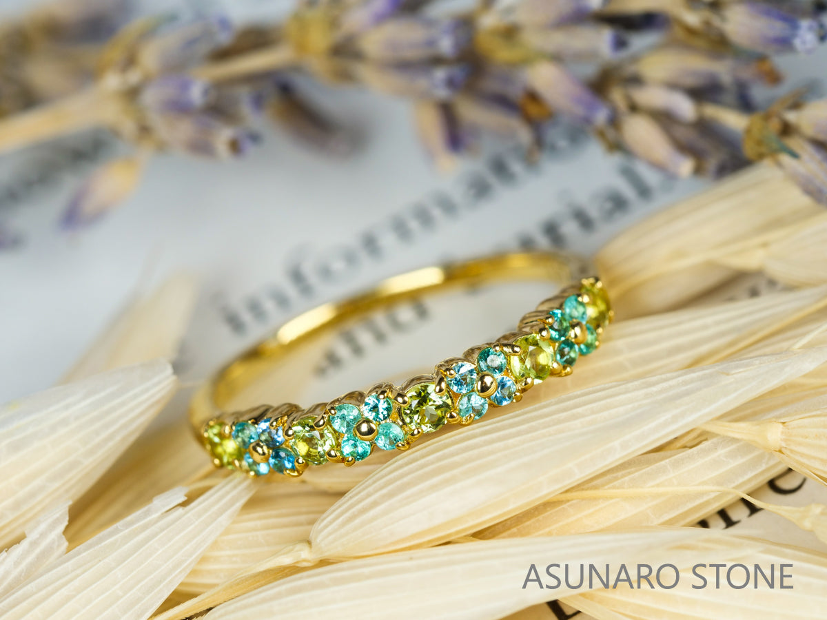 【お仕立て用】空枠番号：1484C　2mm 1.2mm用　リング枠　ハーフエタニティ【オーダージュエリー用】hpv