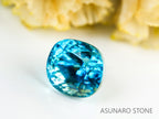ブルージルコン　ラタナキリブルー　クッションカット　2.78ct　カンボジア産　【231010-1861】