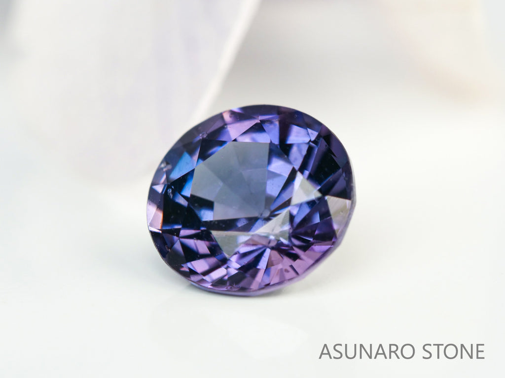 バイカラースピネル 　ラウンドカット　スリランカ産　0.67ct　【231010-1848】