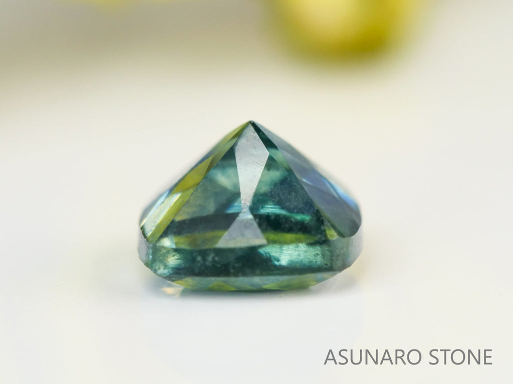 モンタナサファイア 　クッションカット　 アメリカ産 　0.42ct　【231106-1854】