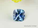 モンタナサファイア 　クッションカット　 アメリカ産 　0.25ct　【231106-1856】