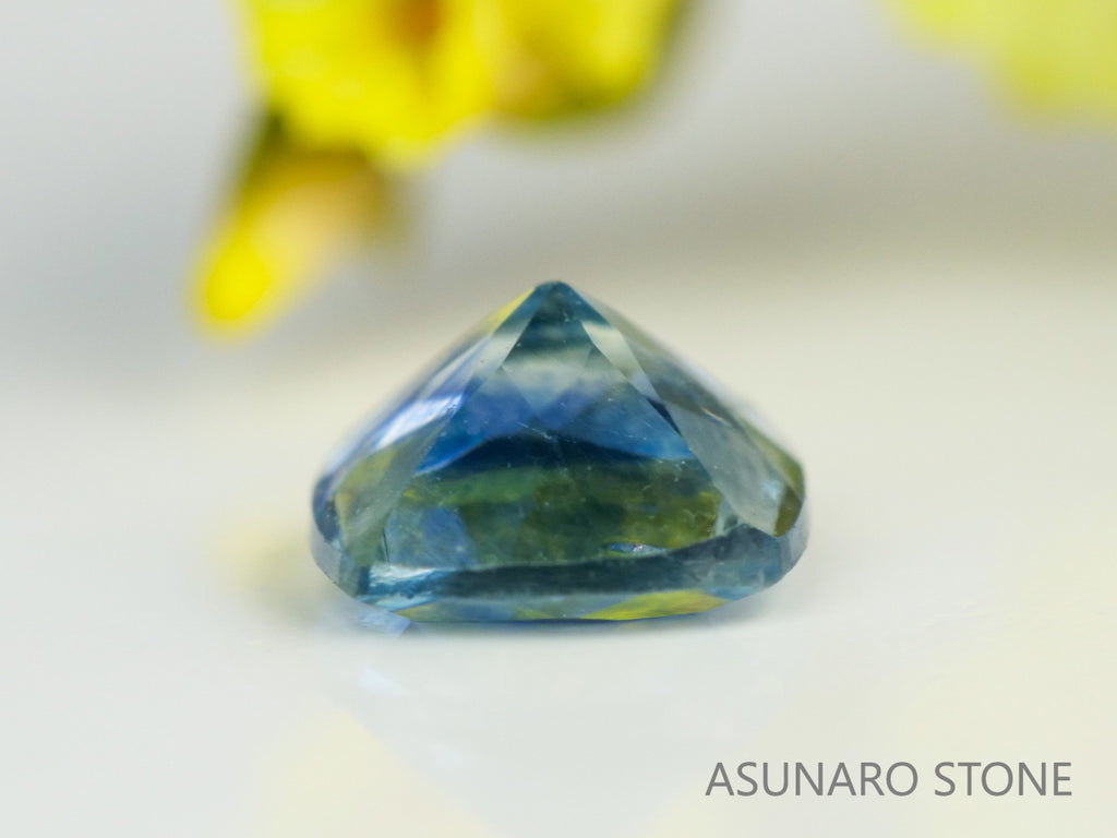 モンタナサファイア 　クッションカット　 アメリカ産 　0.25ct　【231106-1856】