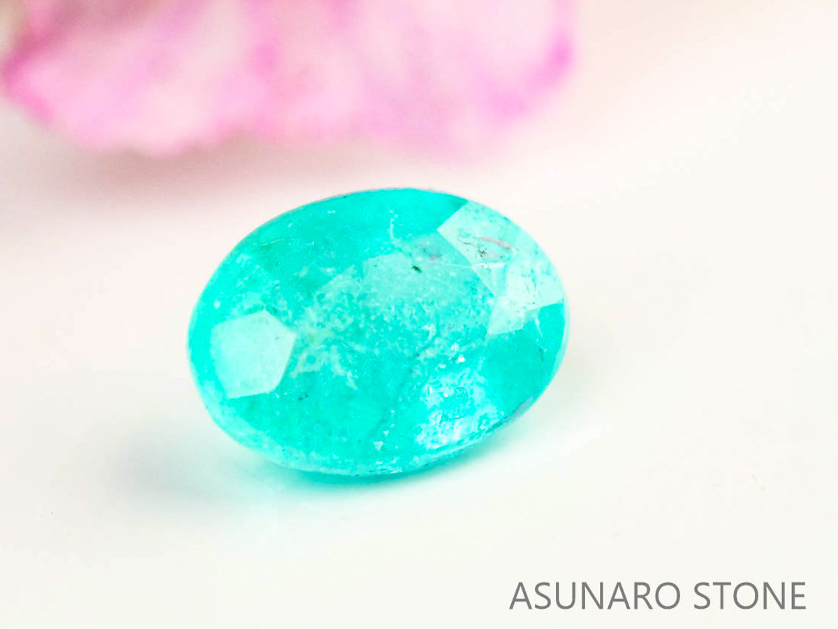 パライバトルマリン　オーバルカット 　ブラジル産　0.07ct 　  【230816-1873】