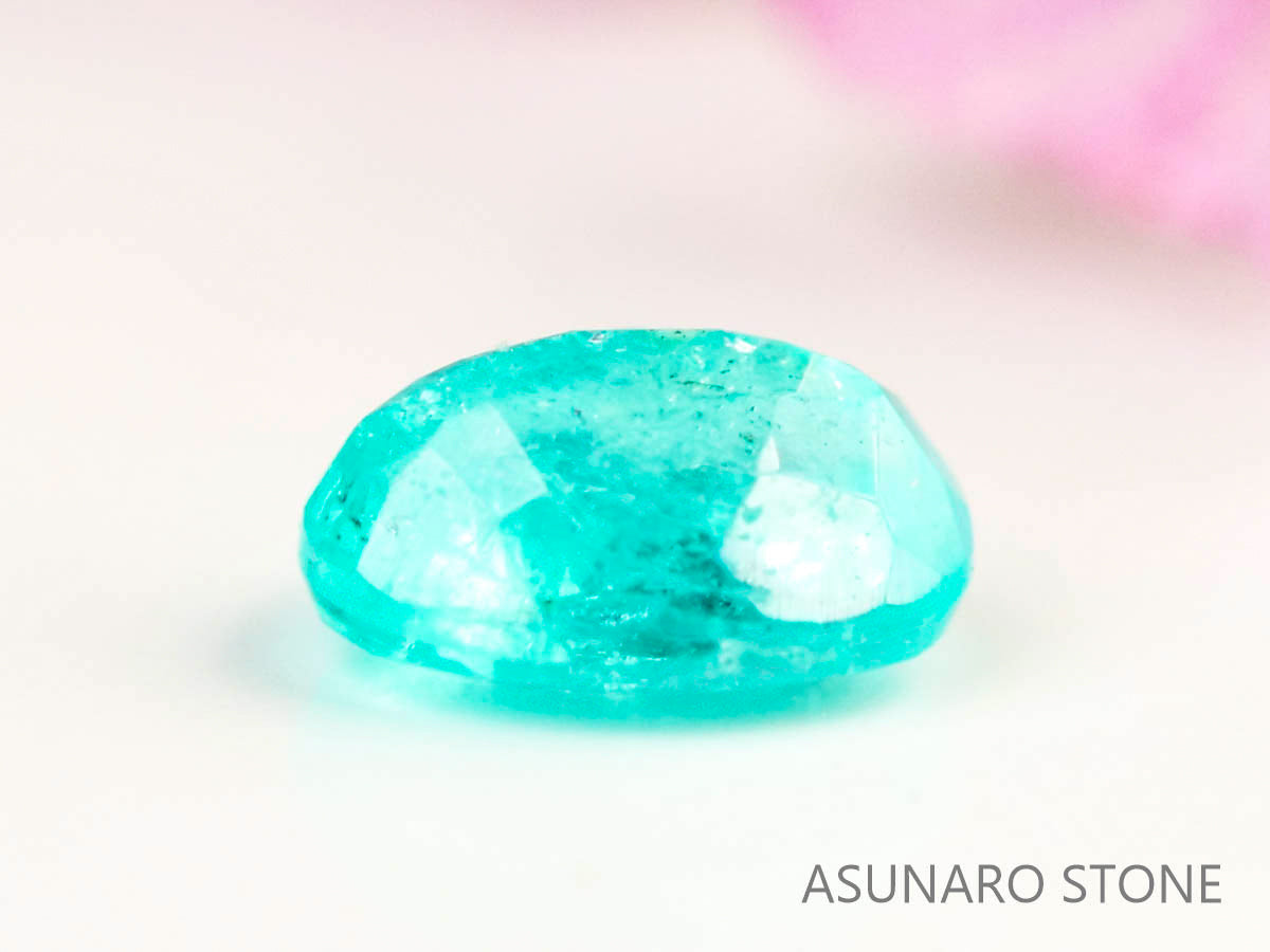 パライバトルマリン　オーバルカット 　ブラジル産　0.07ct 　  【230816-1873】