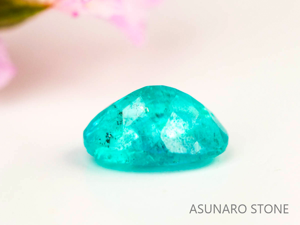 パライバトルマリン　オーバルカット 　ブラジル産　0.09ct 　  【230816-1874】