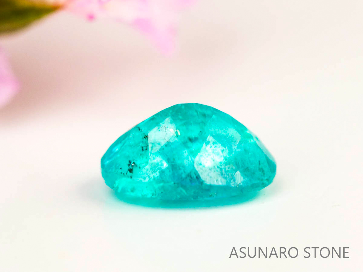 パライバトルマリン　オーバルカット 　ブラジル産　0.09ct 　  【230816-1874】