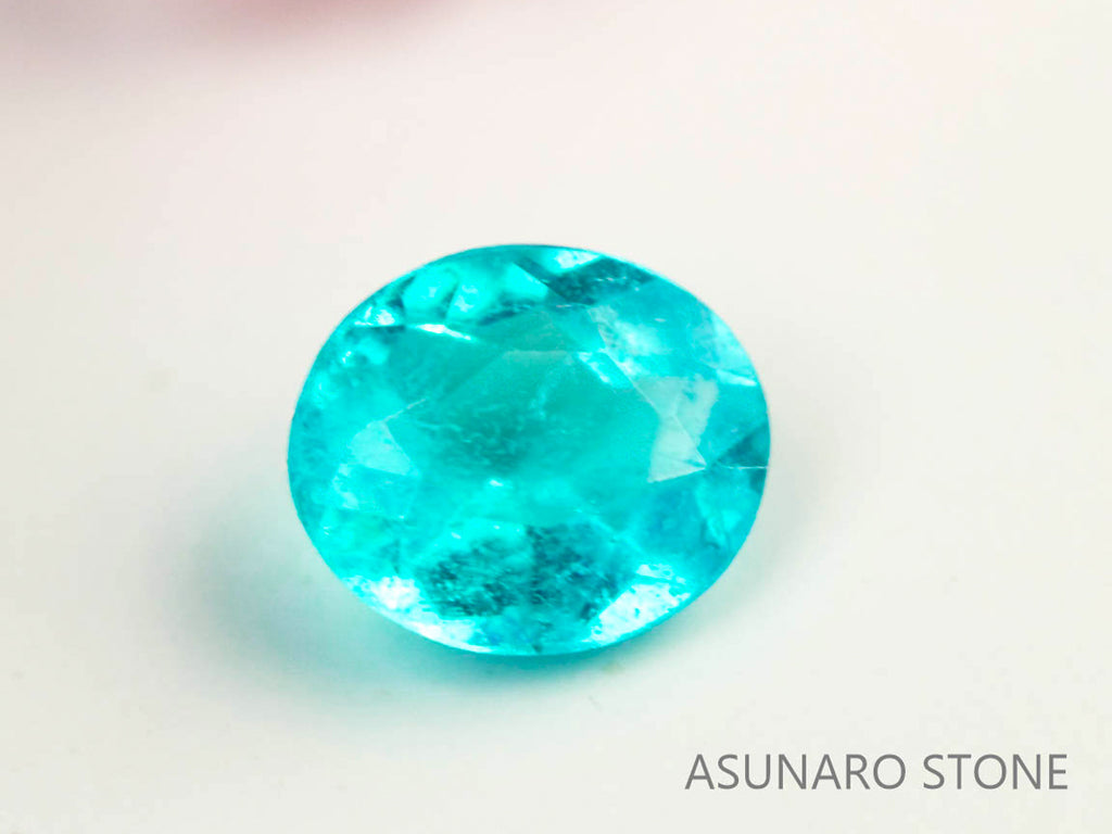 パライバトルマリン　オーバルカット 　ブラジル産　0.06ct 　  【230816-1876】