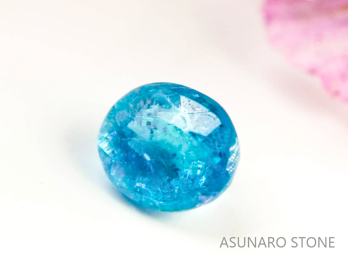 パライバトルマリン　オーバルカット 　ブラジル産　0.07ct 　  【230816-1877】