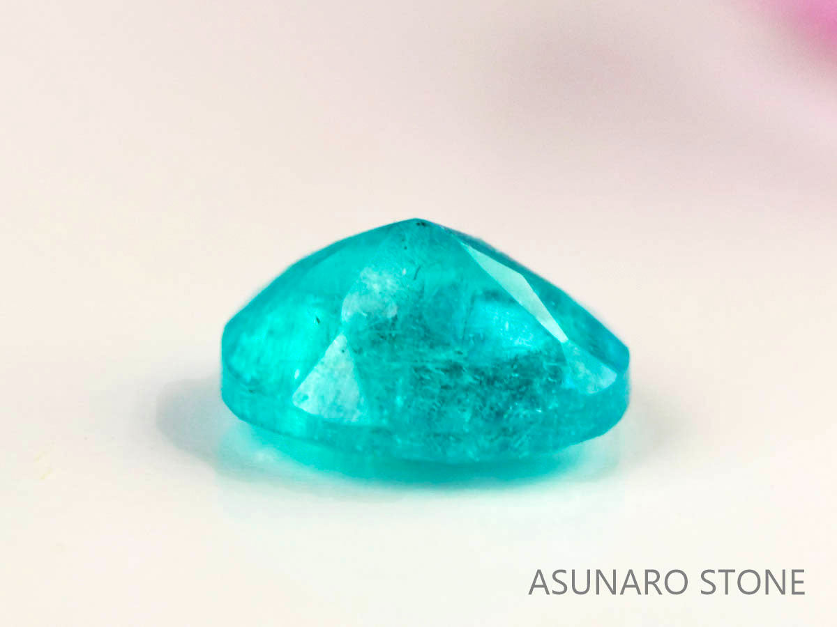 パライバトルマリン　オーバルカット 　ブラジル産　0.08ct 　  【230816-1878】