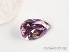ピンクダイヤモンド　Fancy Deep Purple Pink　SI1　ペアシェイプ　0.107ct　【231010-1904】
