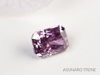 ピンクダイヤモンド　Fancy Deep Purple Pink　I1　エメラルドカット　0.070ct　【231010-1901】