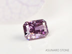 ピンクダイヤモンド　Fancy Deep Purple Pink　I1　エメラルドカット　0.070ct　【231010-1901】