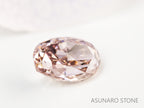 ブラウンピンクダイヤモンド　オーバルカット　0.08ct　【231018-1886】