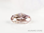 ブラウンピンクダイヤモンド　オーバルカット　0.08ct　【231018-1886】