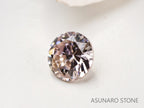 ブラウンピンクダイヤモンド　ラウンドカット　0.06ct　【231018-1889】