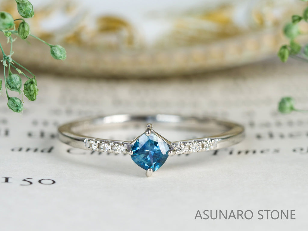 【お仕立て用】空枠番号：S4A　リング枠【オーダージュエリー用】