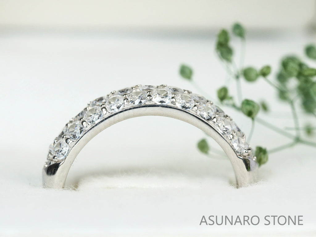 【お仕立て用】空枠番号：2CM　リング枠　パヴェ【オーダージュエリー用】hpv