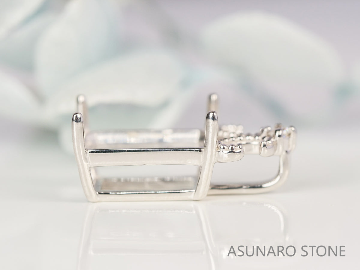 【お仕立て用】空枠番号：5314C　ペンダントトップ枠【オーダージュエリー用】