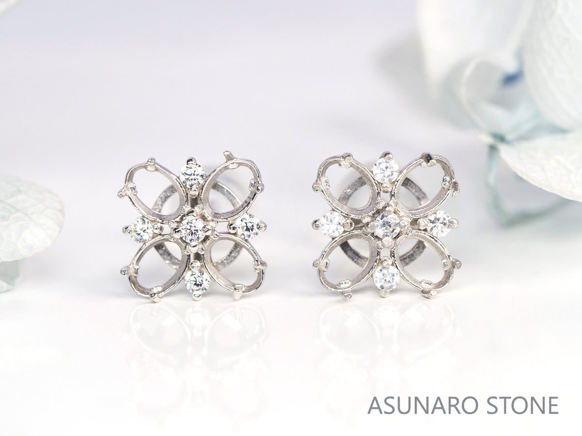 【お仕立て用】空枠番号：4317C　ペンダントトップ枠【オーダージュエリー用】