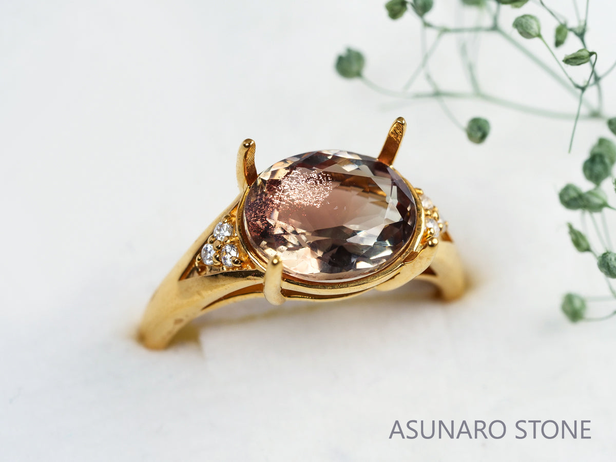 【お仕立て用】空枠番号：5269C　リング枠　【オーダージュエリー用】