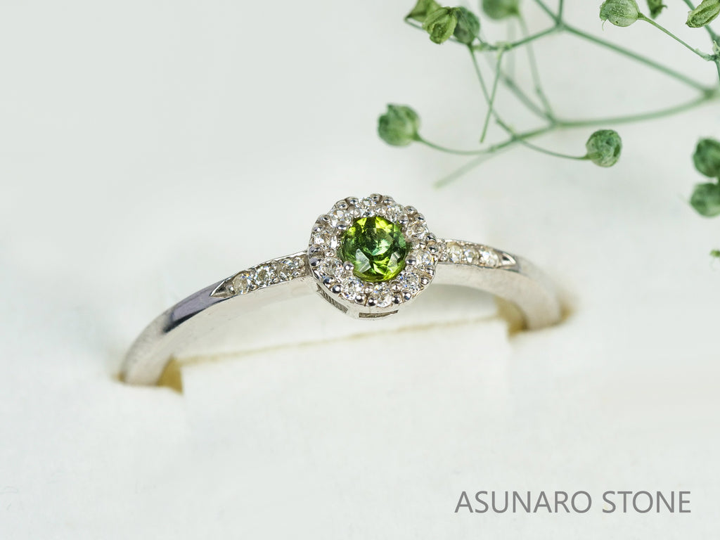 【お仕立て用】空枠番号：4890C　3mm用　リング枠　取り巻き【オーダージュエリー用】