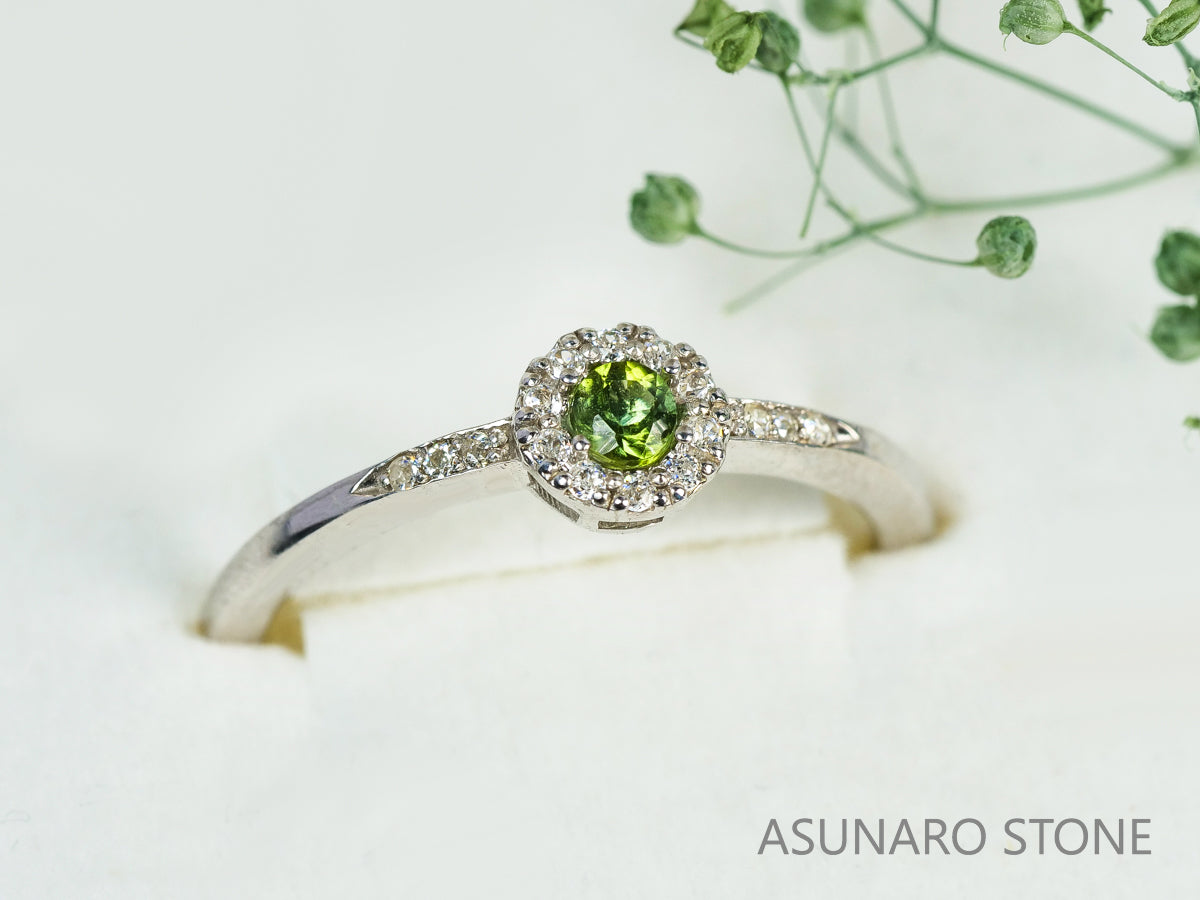 【お仕立て用】空枠番号：4890C　3mm用　リング枠　取り巻き【オーダージュエリー用】