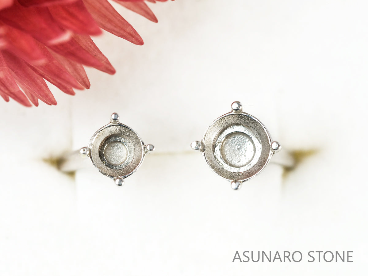 【お仕立て用】空枠番号：5418C　リング枠　フォークリング【オーダージュエリー用】hpv