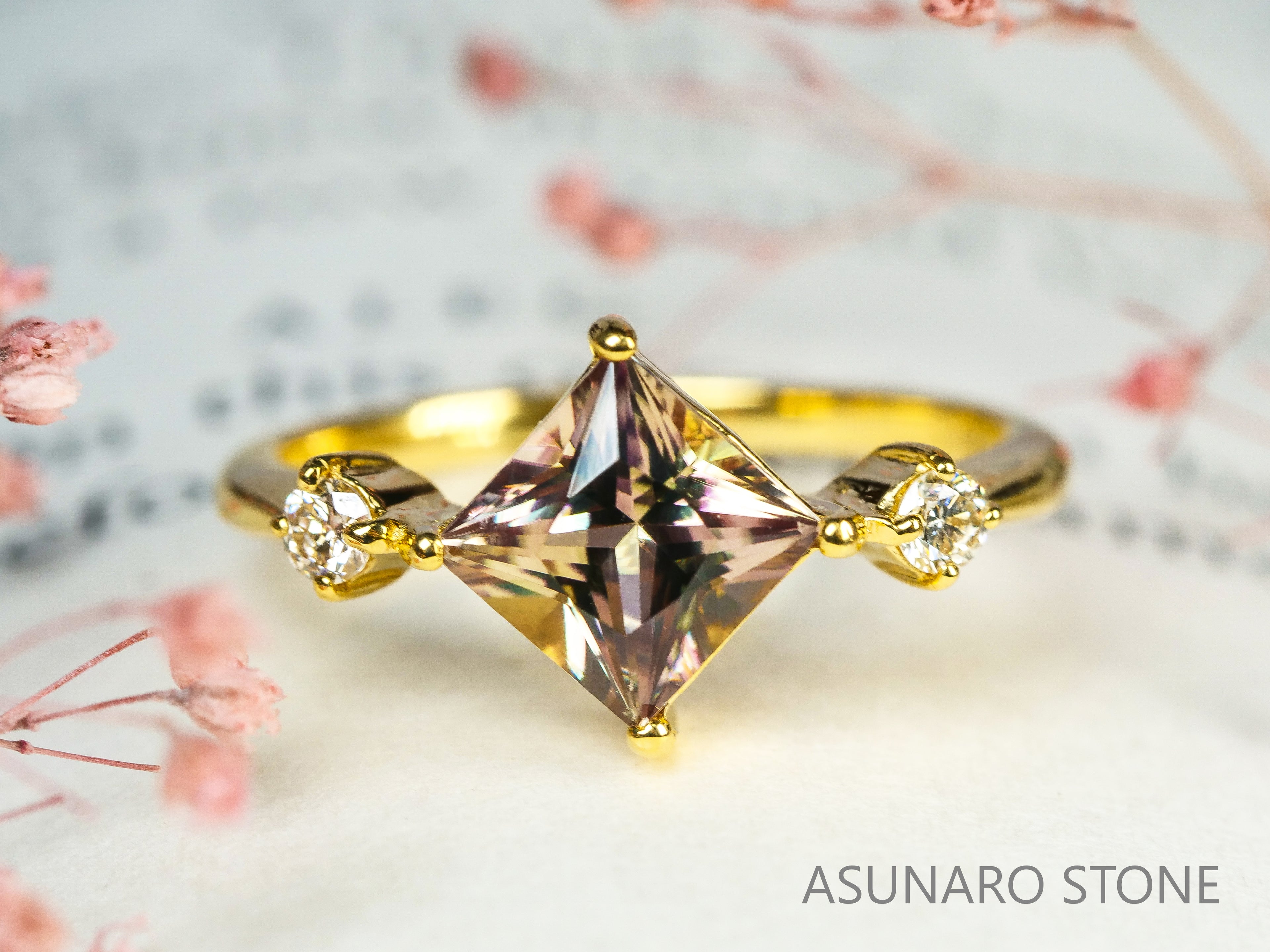 【お仕立て用】空枠番号：5487I　リング枠【オーダージュエリー用】