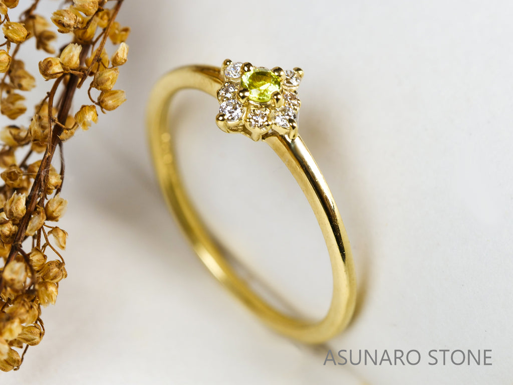 【お仕立て用】空枠番号：5513I　2.5mm用　リング枠　取り巻き【オーダージュエリー用】