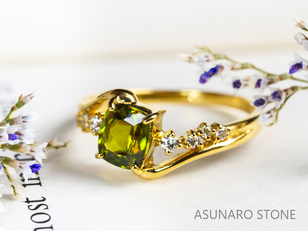 【お仕立て用】空枠番号：5165C　  リング枠　【オーダージュエリー用】