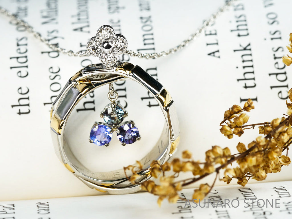 【お仕立て用】フルオーダー　ネックレス・ピアス制作例【オーダージュエリー用】