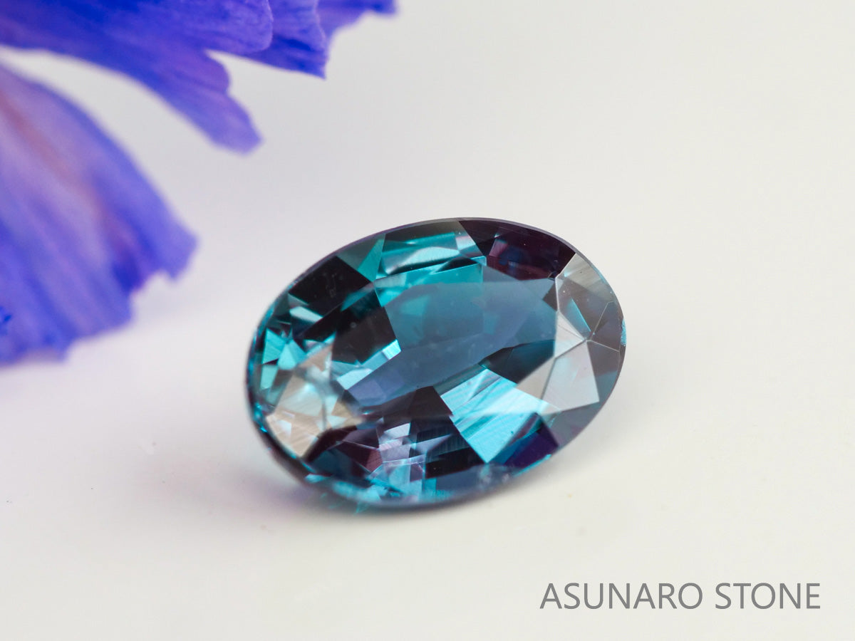 アレキサンドライト　オーバルカット　 ブラジル産　0.21ct　【231225-1921】